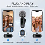 Wireless Lavalier Microphone Set