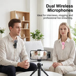 Wireless Lavalier Microphone Set